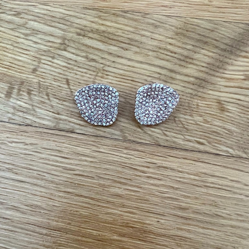Riccova Crystal Rose Gold Earrings